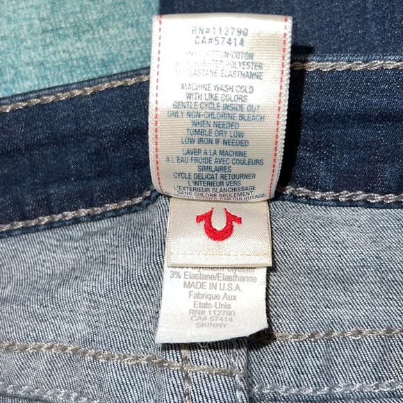 True Religion Skinny Jeans Size 29 - Picture 6 of 7